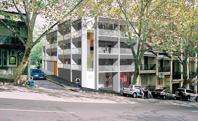 Foveaux St Apartments - Ken Powell - Architect