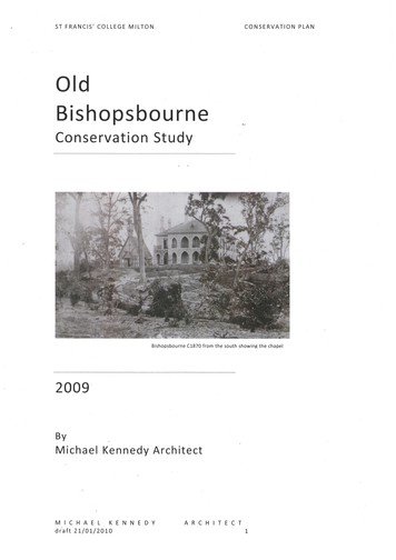 Conservation Studies - Michael Kennedy Architect