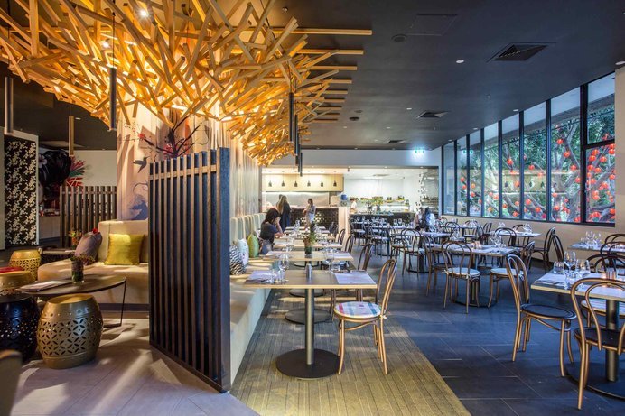 NEST Restaurant + Bar,  Hotel Jen - TONIC Design