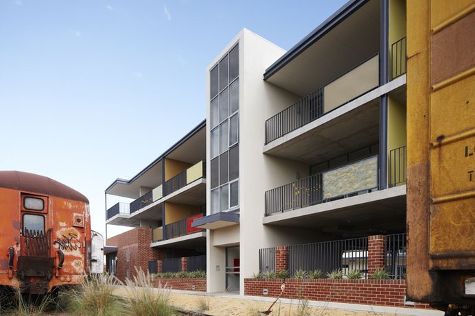 Midland Mixed Use Housing - Jonathan Lake Architects