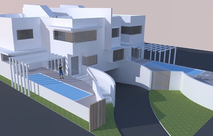 Beach Duplex - Inner Architecture