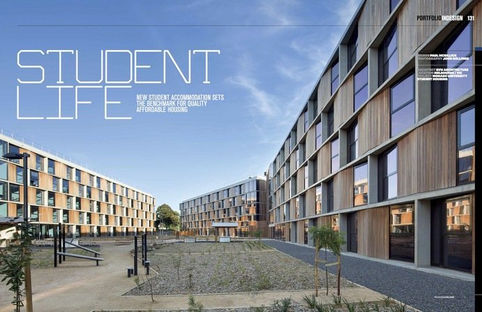 Monash Clayton Student Housing (for BVN Donovan Hi - Richard Middleton Architects