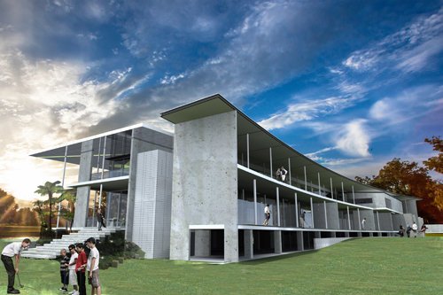 Carrara Gardens Golf and Tennis Training Centre - Shiro Architects
