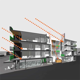 Civic Green Apartments - Space Design Architecture