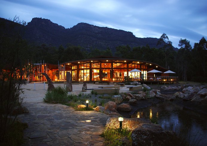 Brambuk - the entry building to the National Park - Wendy Hastrich Architect Pty Ltd