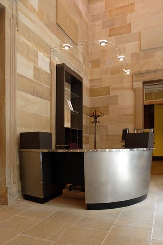 New foyer - Orwell & Peter Phillips Architects
