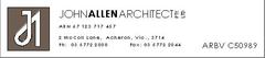 John Allen Architect Pty Ltd logo