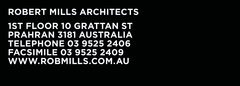 Robert Mills Architect Pty Ltd logo