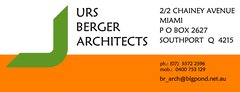 Urs Berger Architects logo