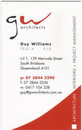 Guy Williams Architects logo