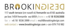 Brooking Design Architects P/L logo