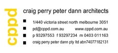 Craig Perry Peter Dann Architects logo