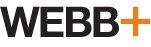 Webb+ logo