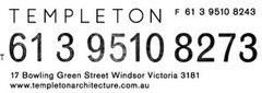 Templeton Architecture logo