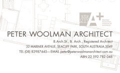 Peter Woolman Architect logo